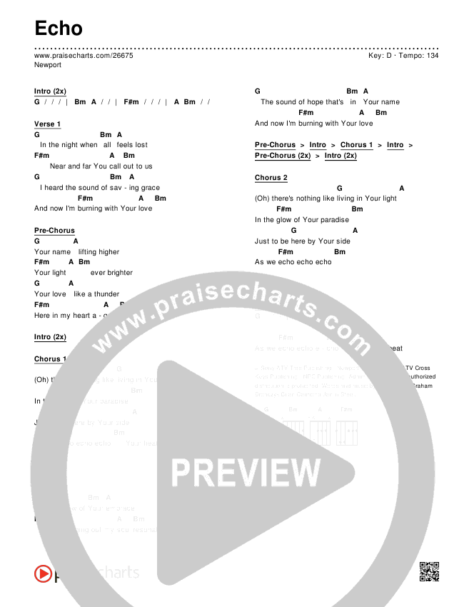 Paradise - Guitar Chords/Lyrics