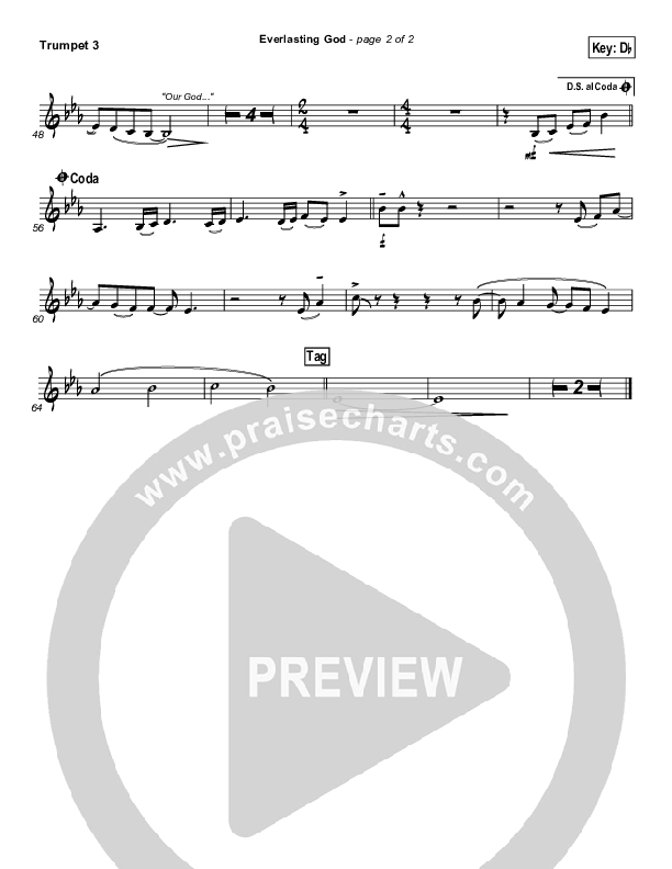 Everlasting God Trumpet 3 (Chris Tomlin)