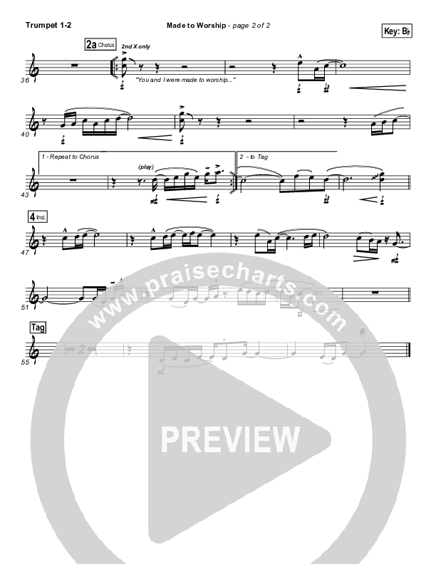 Made To Worship Brass Pack (Chris Tomlin)