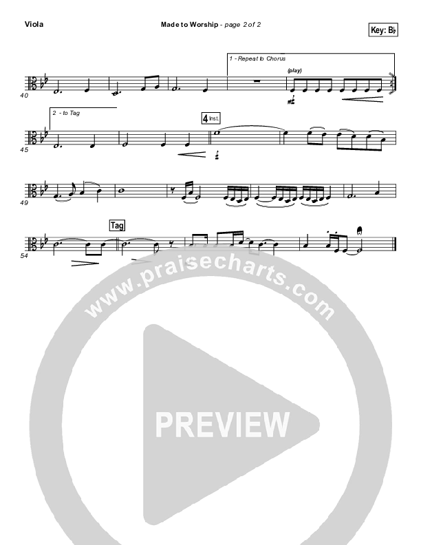Made To Worship Viola (Chris Tomlin)