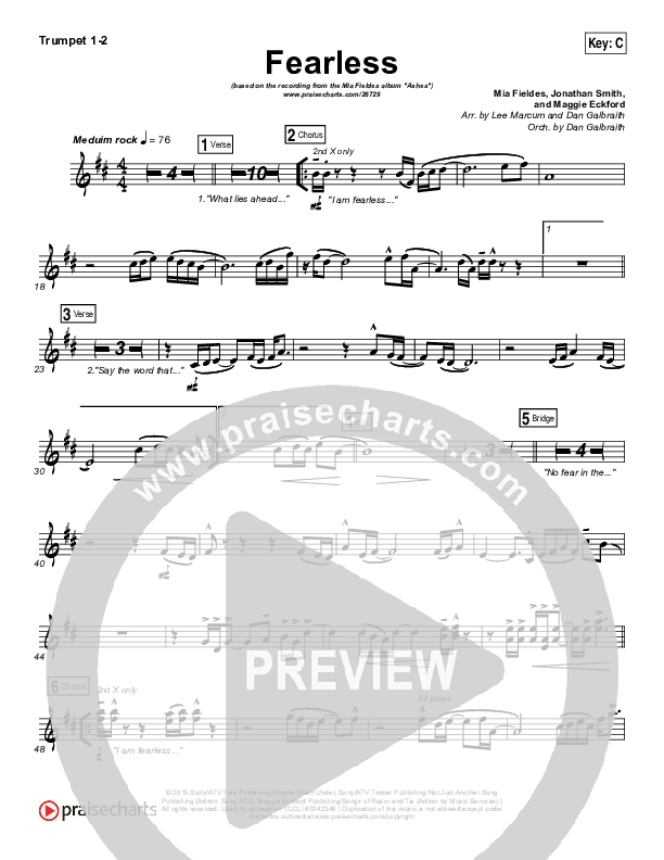 Fearless Trumpet 1,2 (Mia Fieldes)