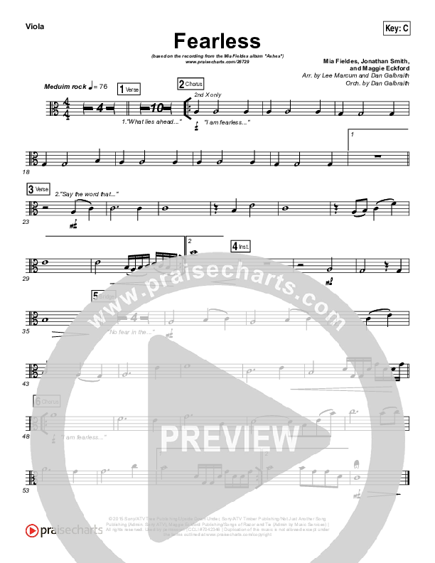 Fearless Viola (Mia Fieldes)