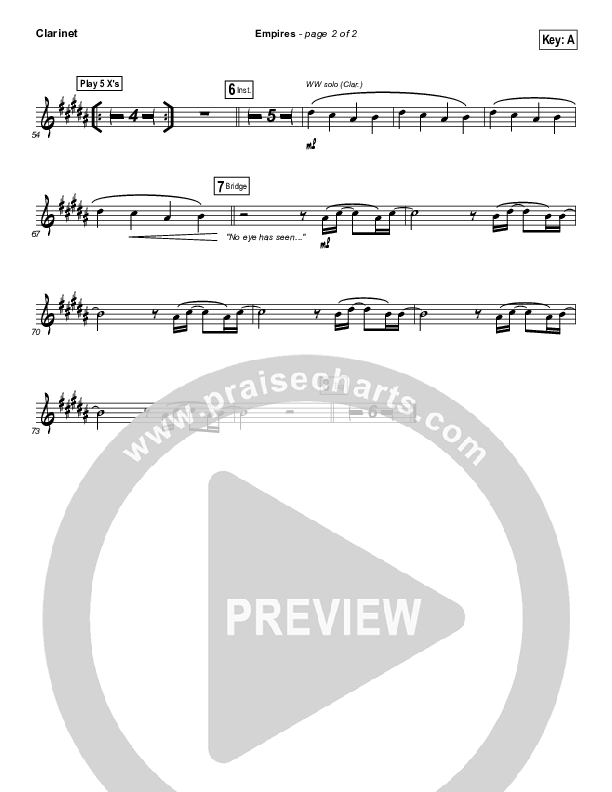 Empires Clarinet (Hillsong UNITED)