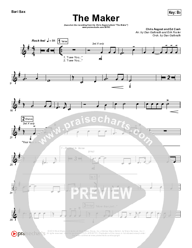 The Maker Bari Sax (Chris August)