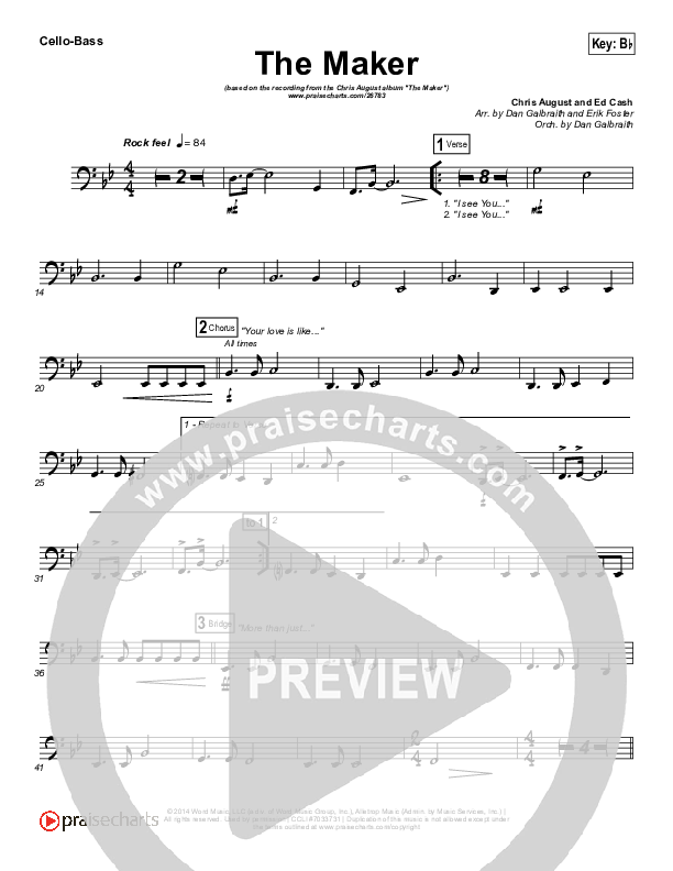 The Maker Cello/Bass (Chris August)