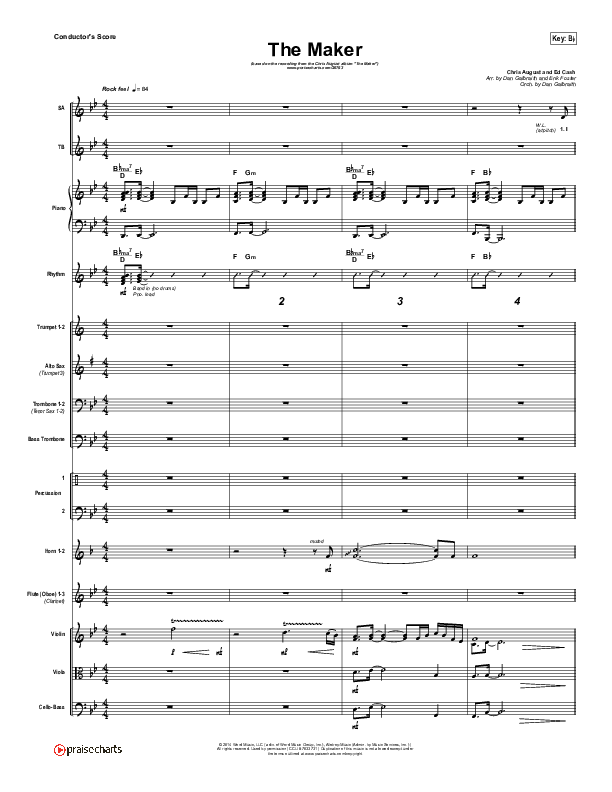 The Maker Conductor's Score (Chris August)