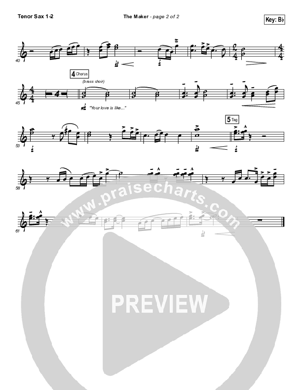 The Maker Tenor Sax 1/2 (Chris August)