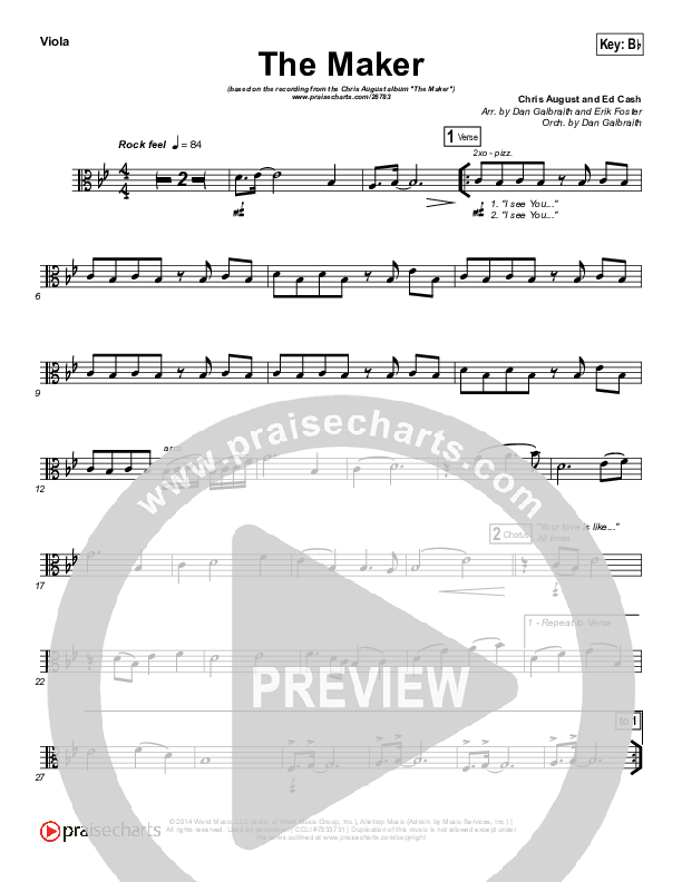 The Maker Viola (Chris August)