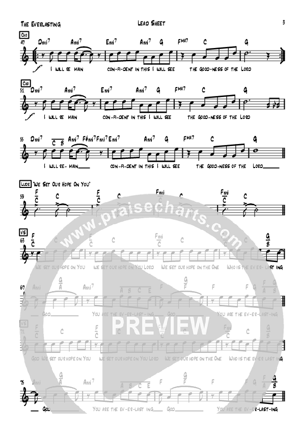 The Everlasting Lead Sheet (Grace Covenant Worship)