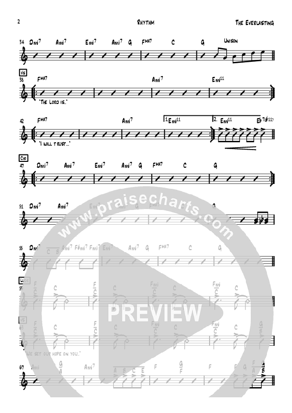 The Everlasting Rhythm Chart (Grace Covenant Worship)