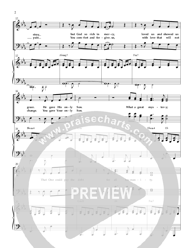 Jesus Hope Of The World Piano/Vocal (Sherwood Worship)