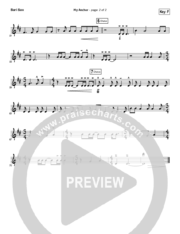 My Anchor Bari Sax (Christy Nockels)