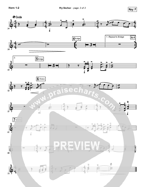 My Anchor French Horn 1/2 (Christy Nockels)