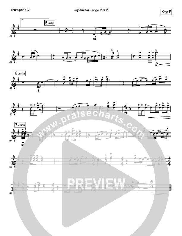 My Anchor Trumpet 1,2 (Christy Nockels)