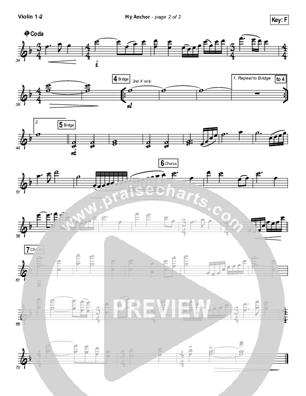 My Anchor Violin 1/2 (Christy Nockels)