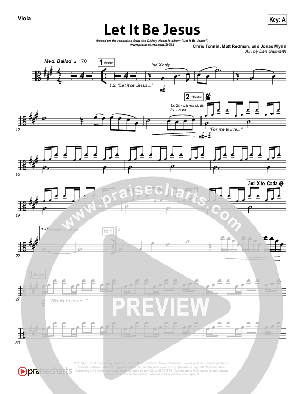 Let It Be Jesus Viola (Christy Nockels)