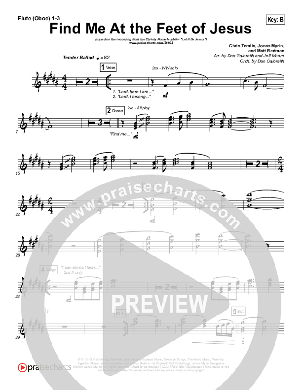 Find Me At The Feet Of Jesus Wind Pack (Christy Nockels)