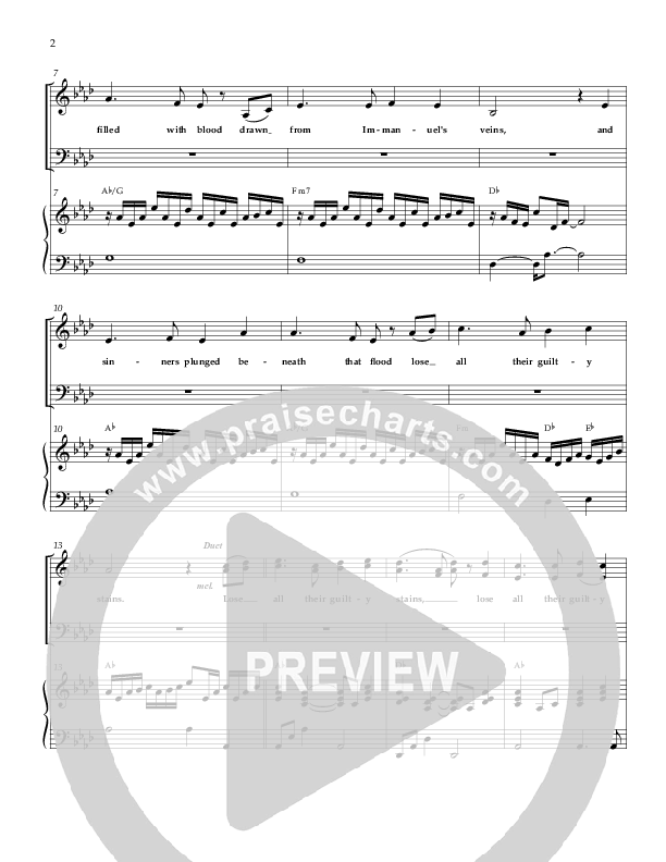 There Is A Fountain Piano/Vocal (Sherwood Worship)