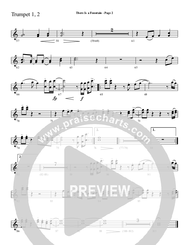 There Is A Fountain Trumpet 1,2 (Sherwood Worship)