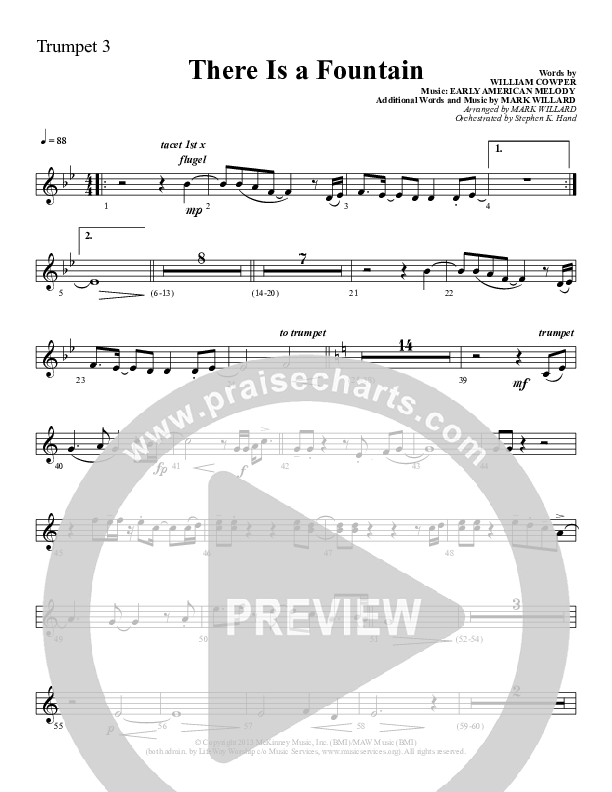 There Is A Fountain Trumpet 3 (Sherwood Worship)