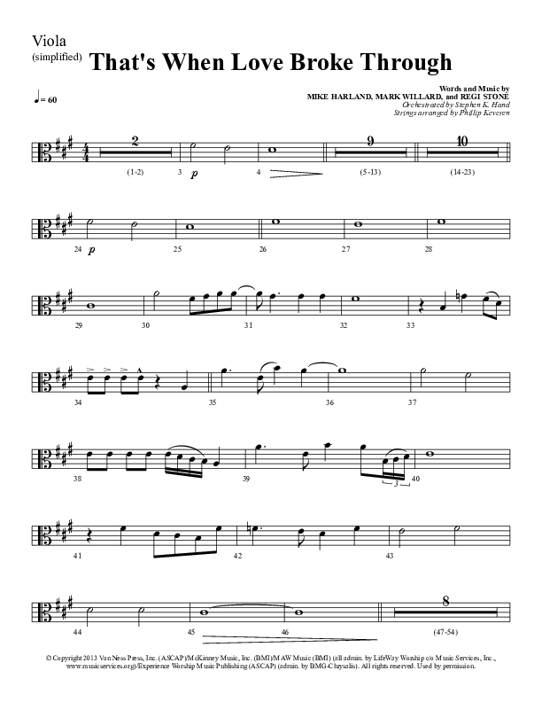 That's When Love Broke Through Strings (Sherwood Worship)