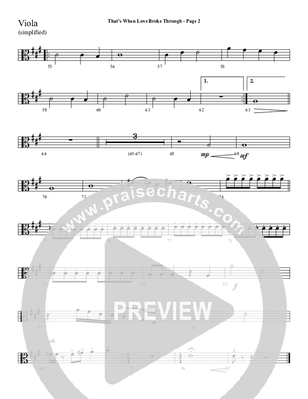 That's When Love Broke Through Strings (Sherwood Worship)