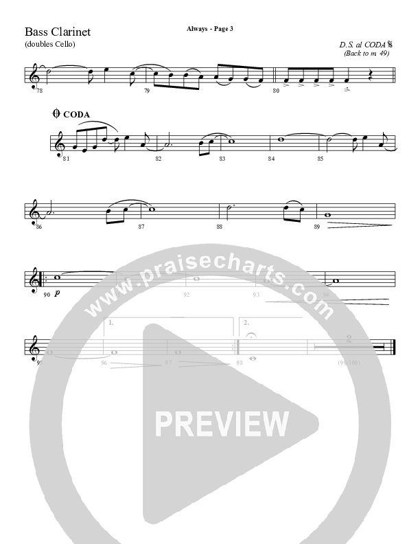 Always Bass Clarinet (Sherwood Worship)