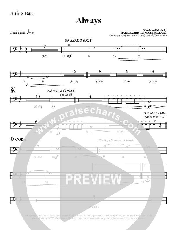 Always Double Bass (Sherwood Worship)