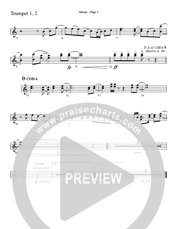 Always Trumpet 1,2 (Sherwood Worship)