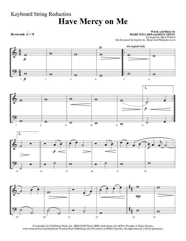 Have Mercy On Me Synth Strings (Sherwood Worship)