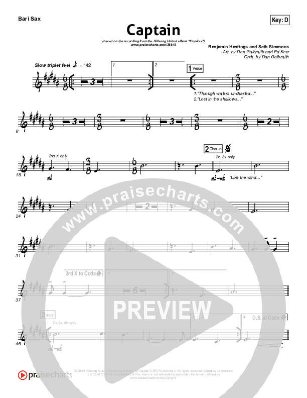 Captain Bari Sax (Hillsong UNITED)