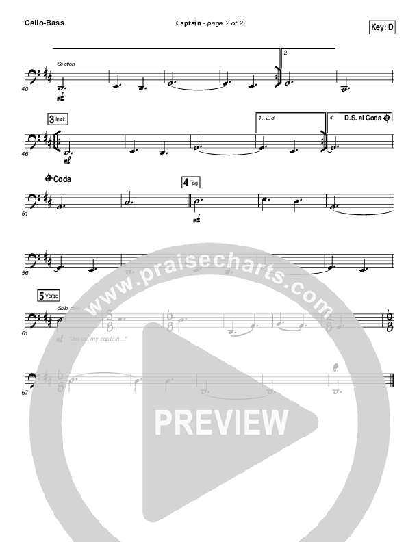 Captain Cello/Bass (Hillsong UNITED)