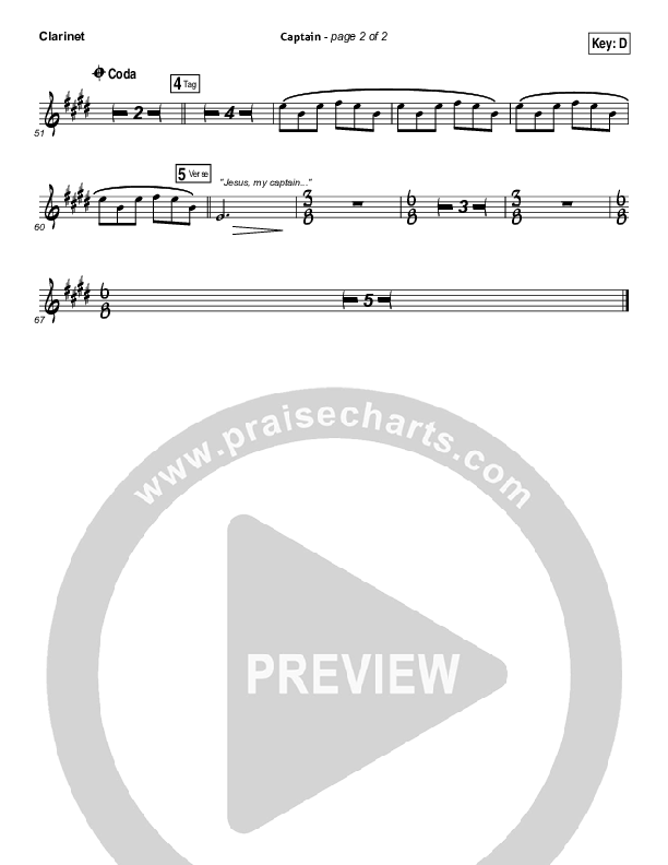 Captain Clarinet (Hillsong UNITED)