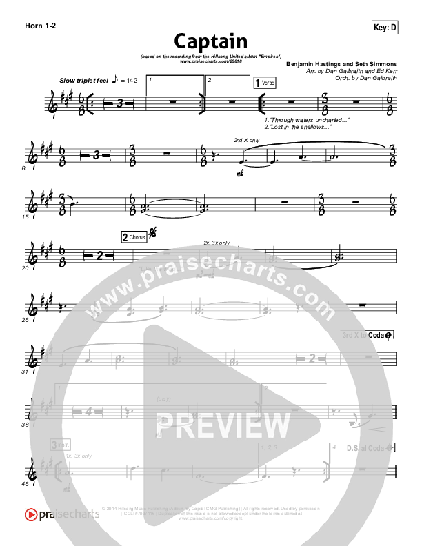 Captain Brass Pack (Hillsong UNITED)