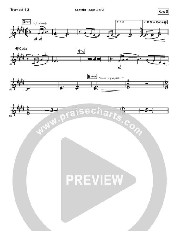 Captain Trumpet 1,2 (Hillsong UNITED)