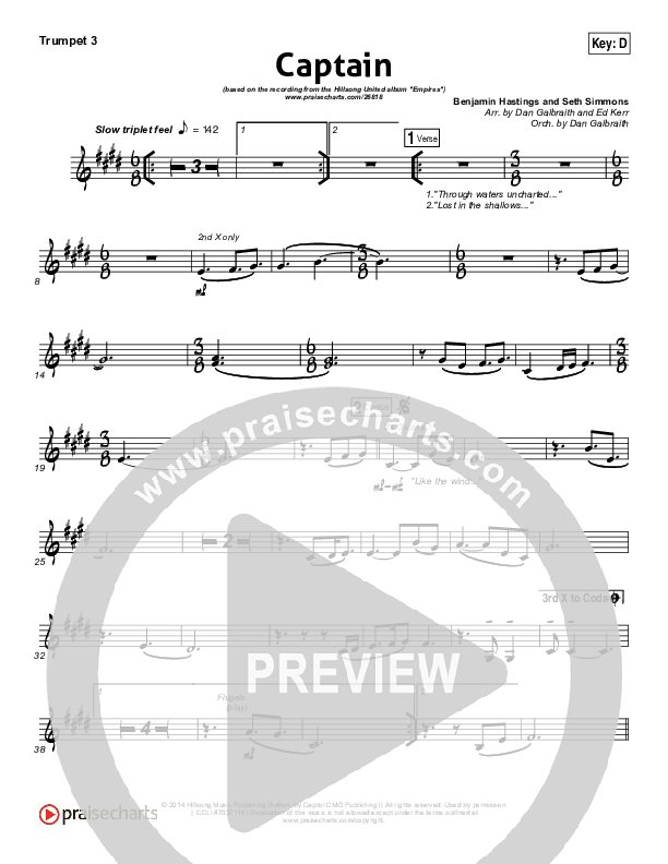 Captain Trumpet 3 (Hillsong UNITED)