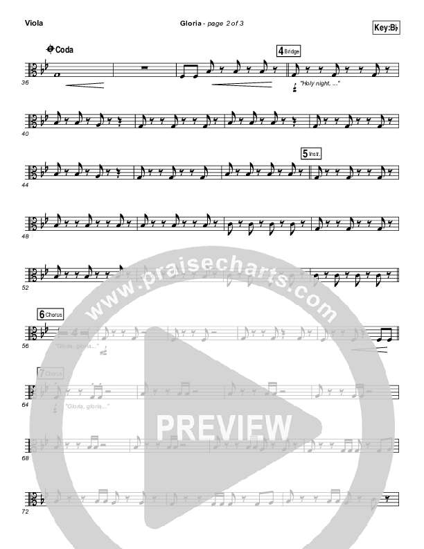 Gloria Viola (Paul Baloche / Phil Wickham)