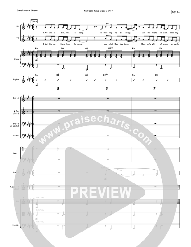 Creation's King Orchestration (Paul Baloche)