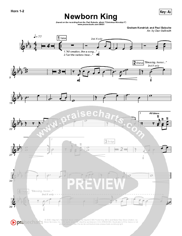 Creation's King Brass Pack (Paul Baloche)