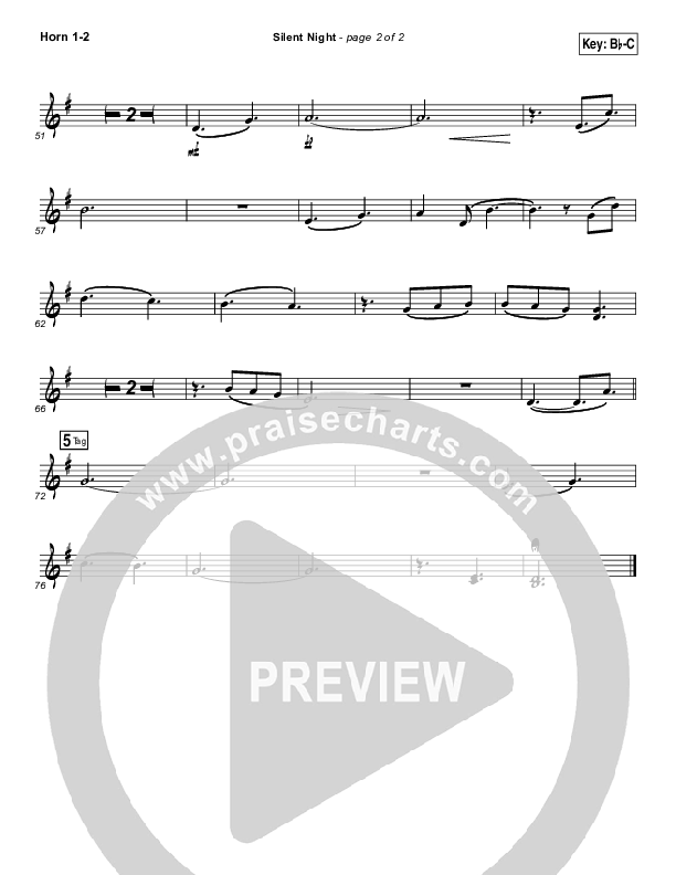 Silent Night Brass Pack (Paul Baloche)