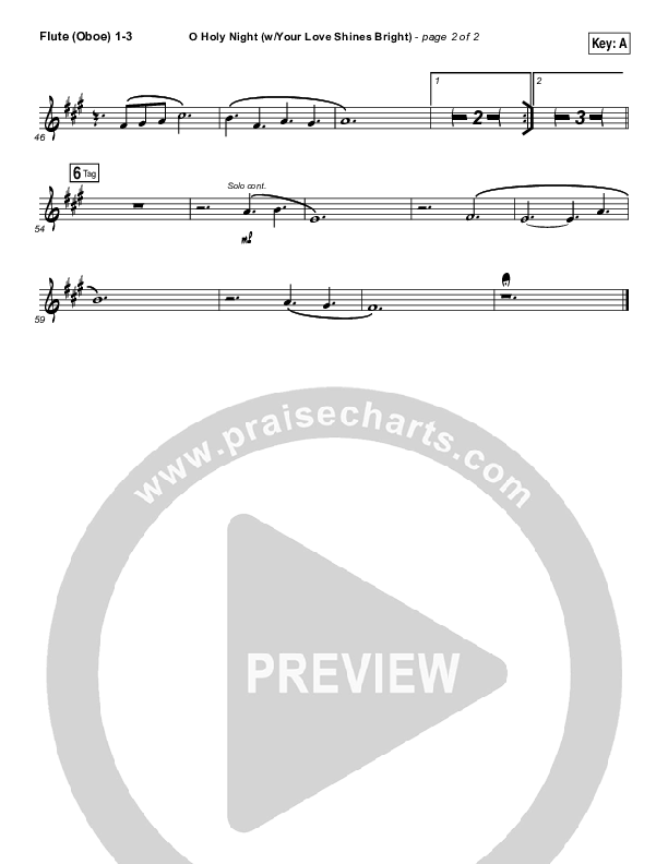 O Holy Night (Love Shines Bright) Wind Pack (Paul Baloche)