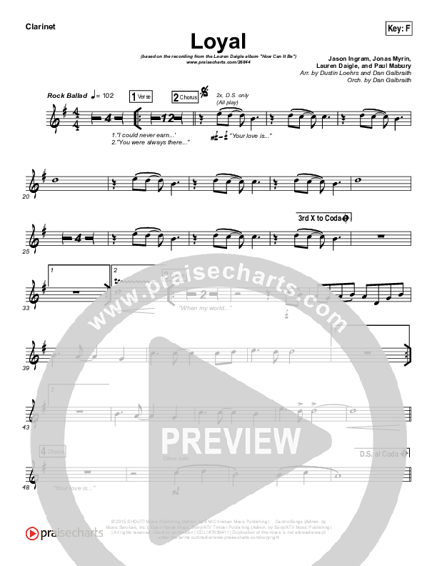 Loyal Wind Pack (Lauren Daigle)