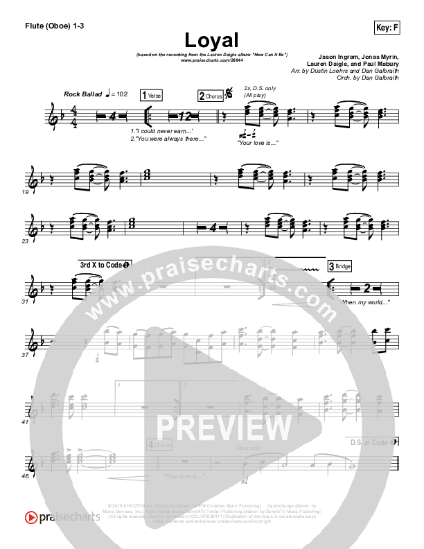 Loyal Wind Pack (Lauren Daigle)