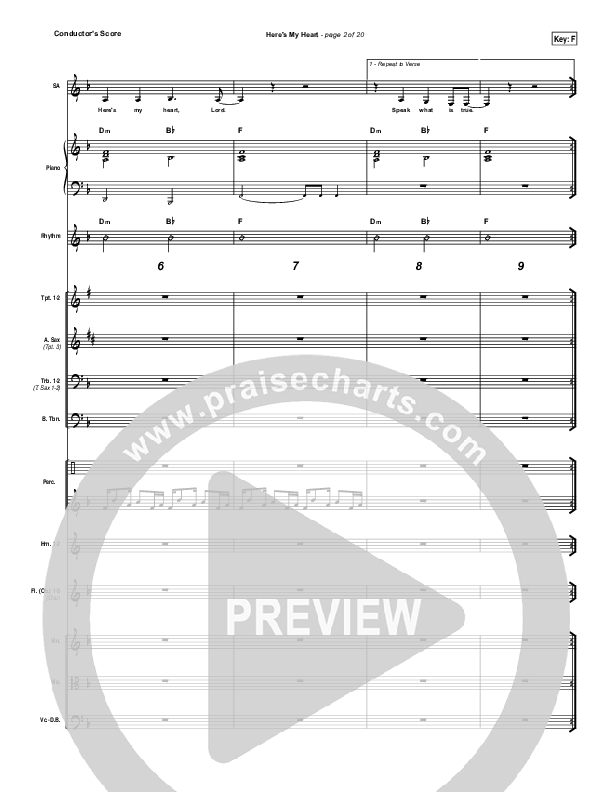 Here's My Heart Orchestration (Lauren Daigle)