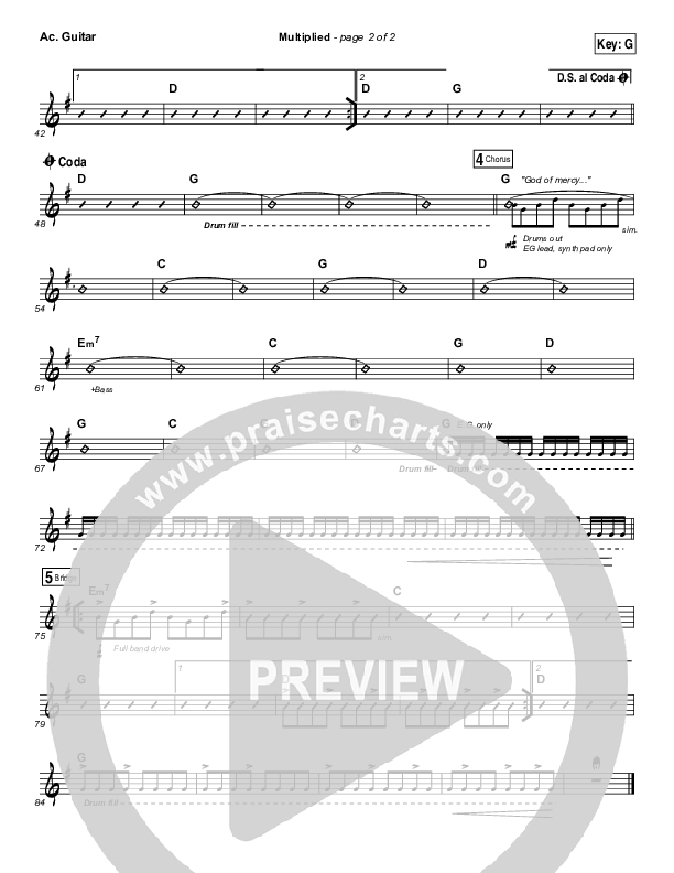 Multiplied Acoustic Guitar (Steve Fee / North Point Worship)