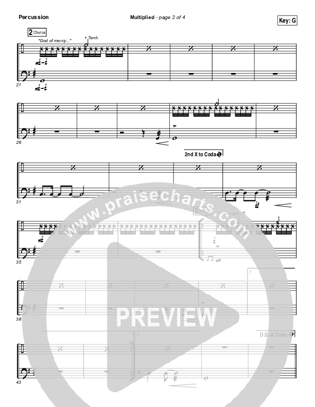 Multiplied Percussion (Steve Fee / North Point Worship)