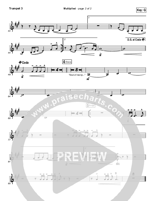 Multiplied Trumpet 3 (Steve Fee / North Point Worship)