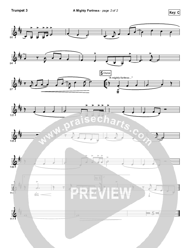 A Mighty Fortress Is Our God Trumpet 3 (Matt Boswell)