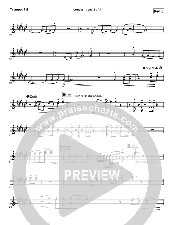 Louder Trumpet 1,2 (Matt Redman)