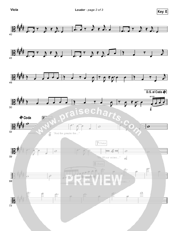 Louder Viola (Matt Redman)